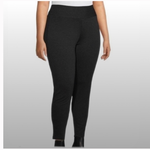 Pull on Tummy Control Band stretch Leggings size 3X - Picture 1 of 8